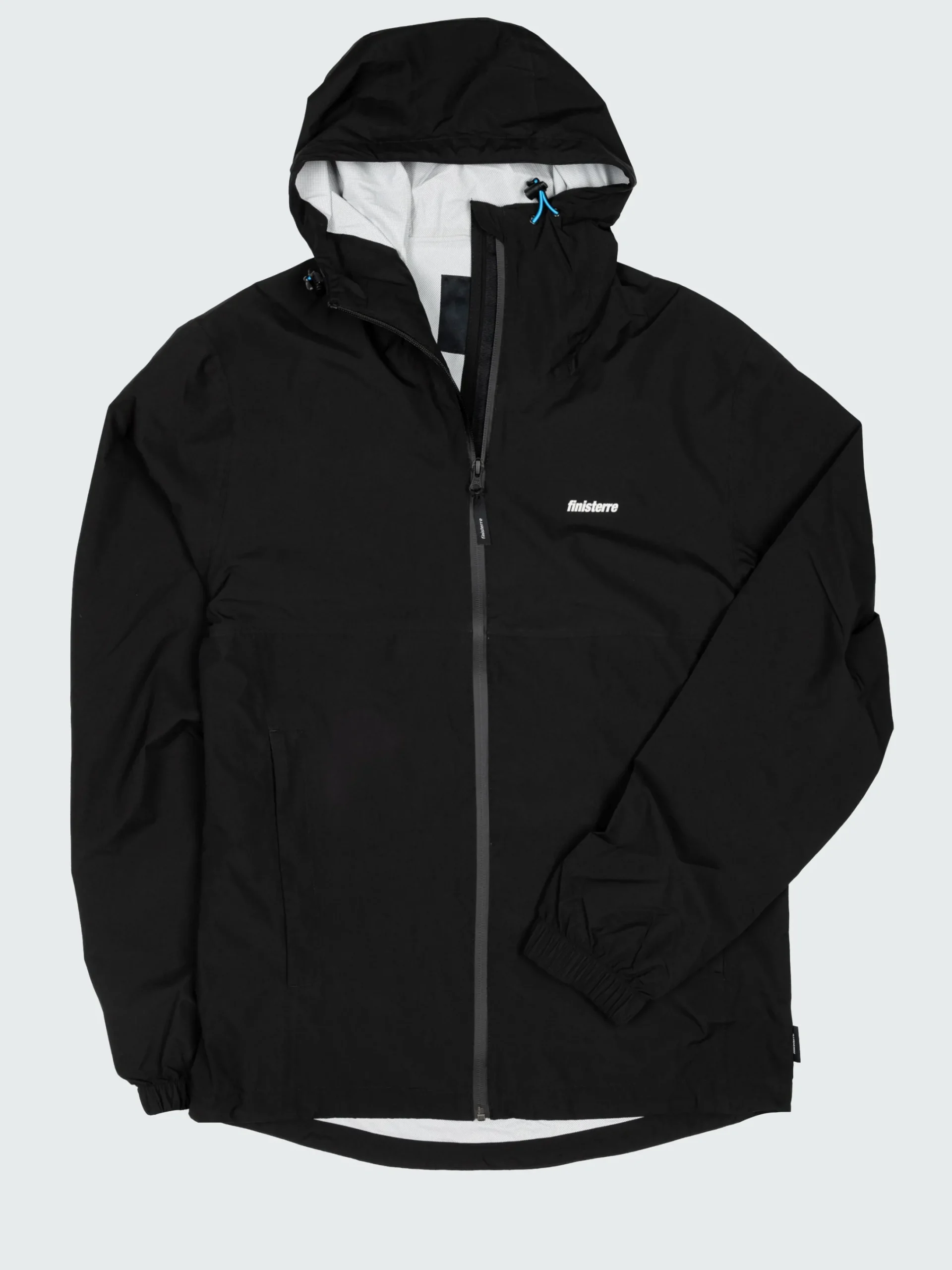 Fashion Finisterre Men's Rainbird Waterproof Jacket Black