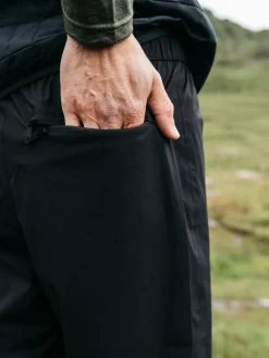 Store Finisterre Men's Rainbird Waterproof Pants Black