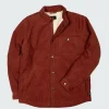 Discount Finisterre Men's Rigger Fleece Lined Jacket DarkRosewood