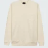 Clearance Finisterre Men's Serpentine Sweatshirt Ecru