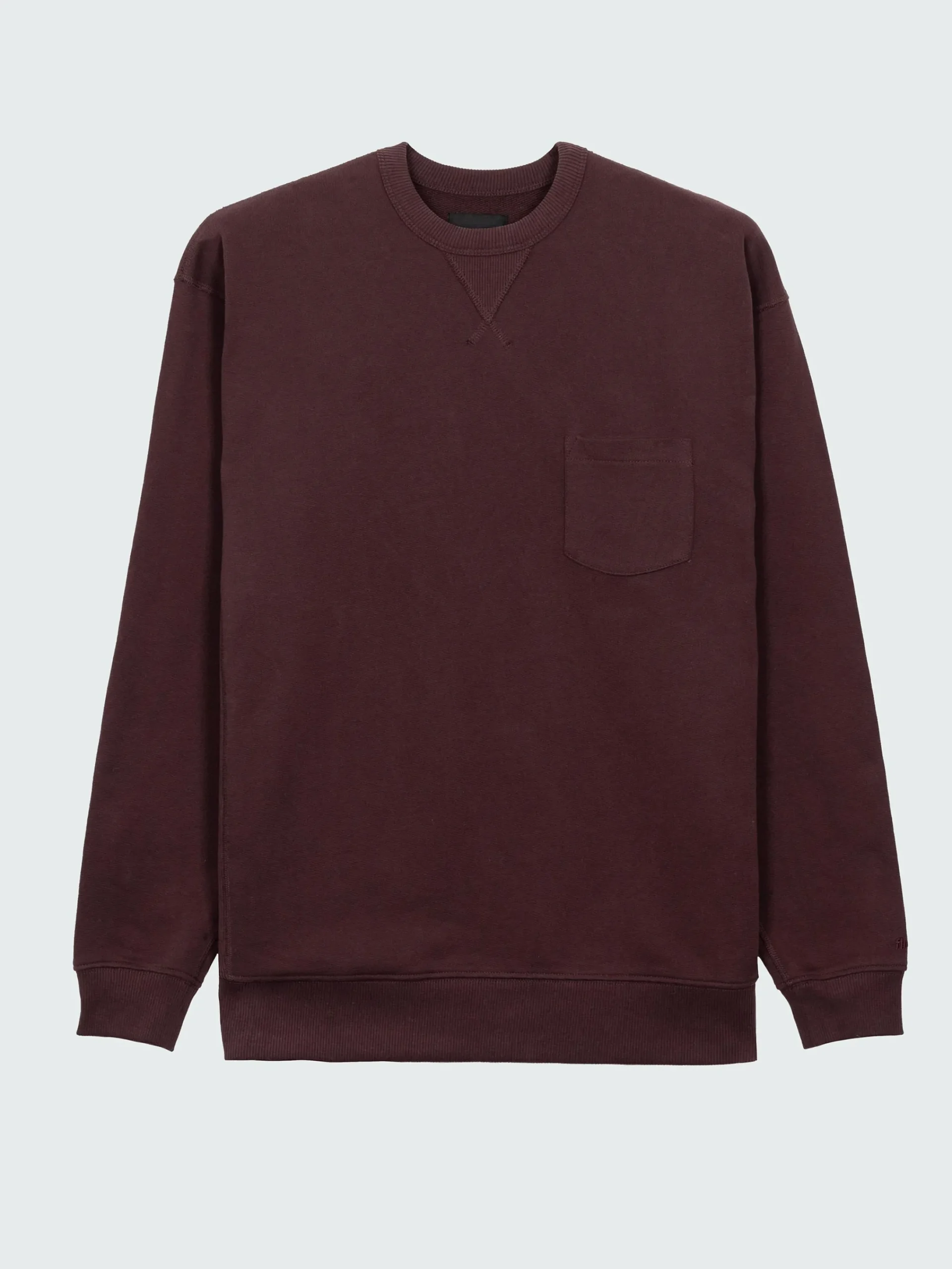 New Finisterre Men's Serpentine Sweatshirt BlackCherry