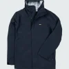 Outlet Finisterre Men's Skybird Waterproof Jacket Navy