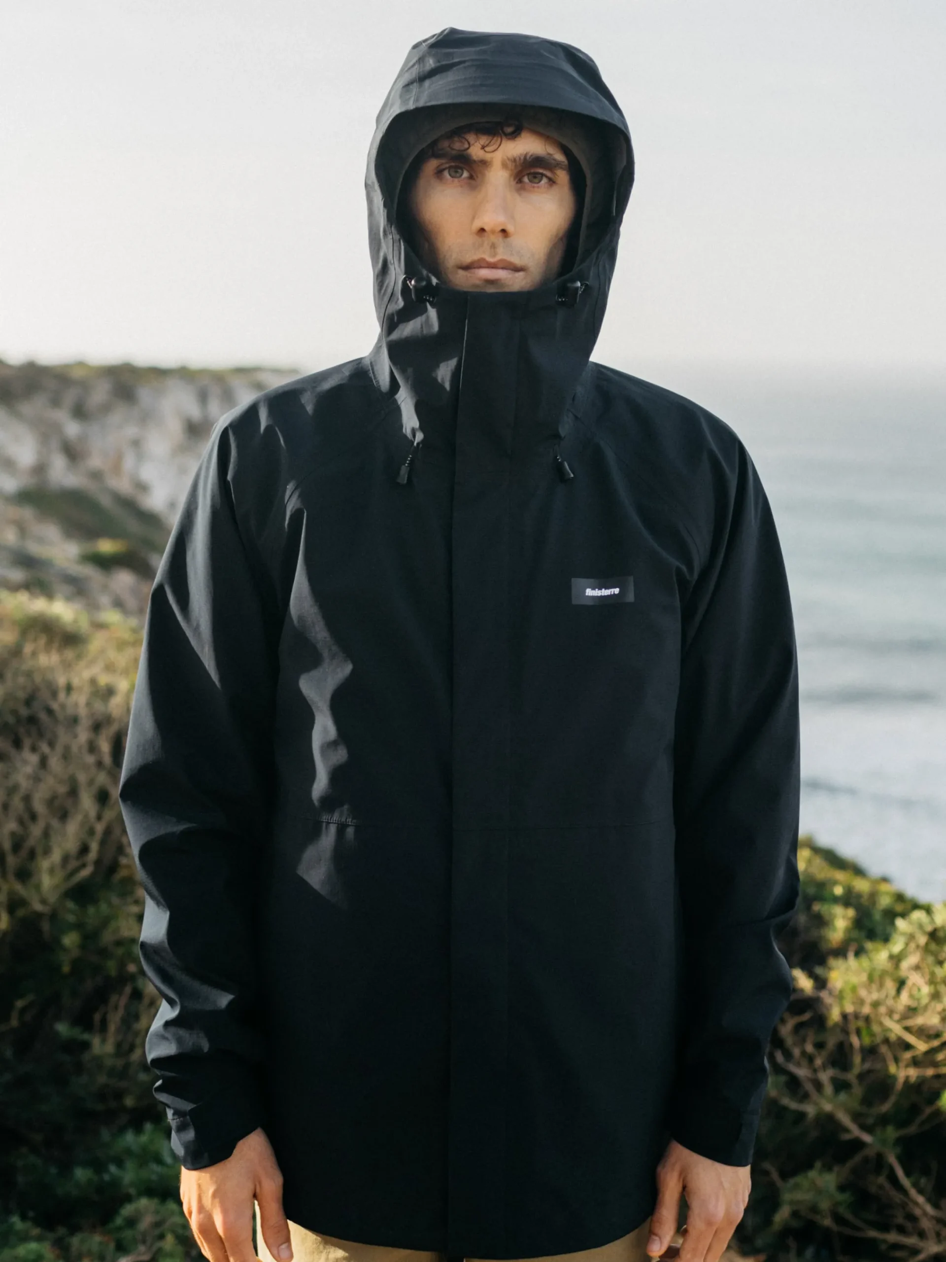 Online Finisterre Men's Skybird Waterproof Jacket Black