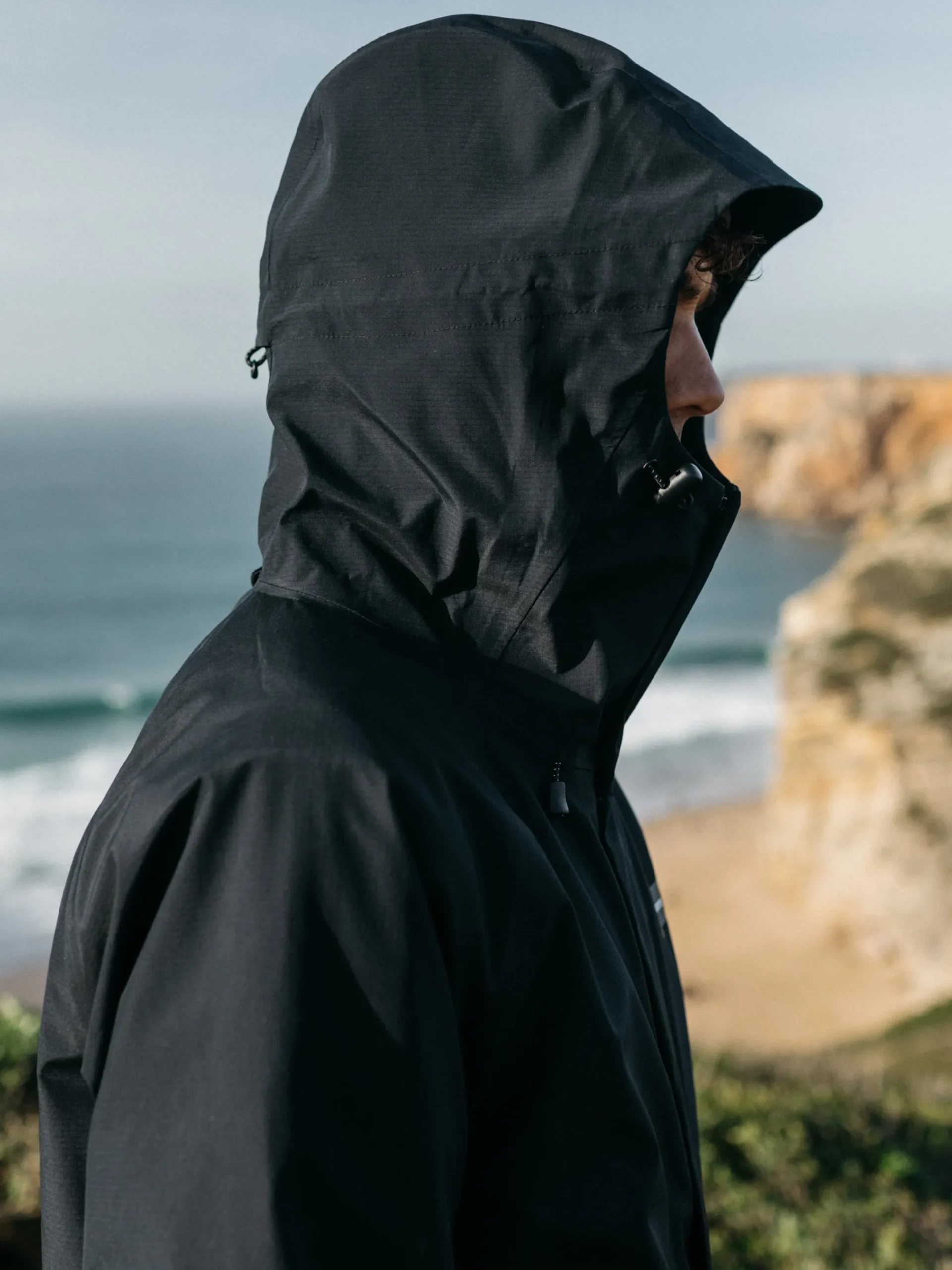 Online Finisterre Men's Skybird Waterproof Jacket Black