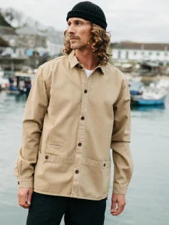 Cheap Finisterre Men's Tonkin Work Shirt Flint