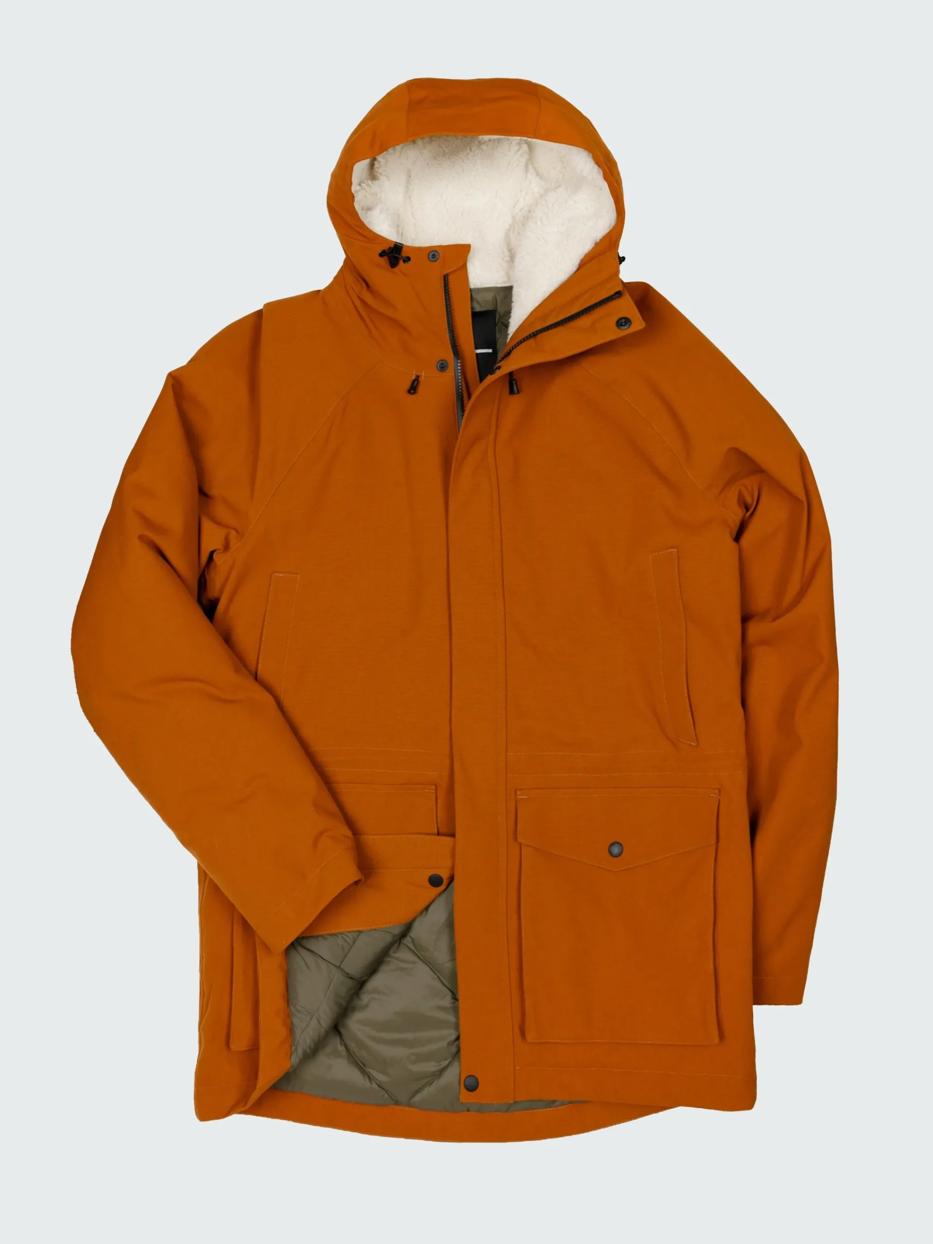 Sale Finisterre Men's Vellus Parka Jacket Sable