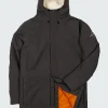 Outlet Finisterre Men's Vellus Parka Jacket Raven