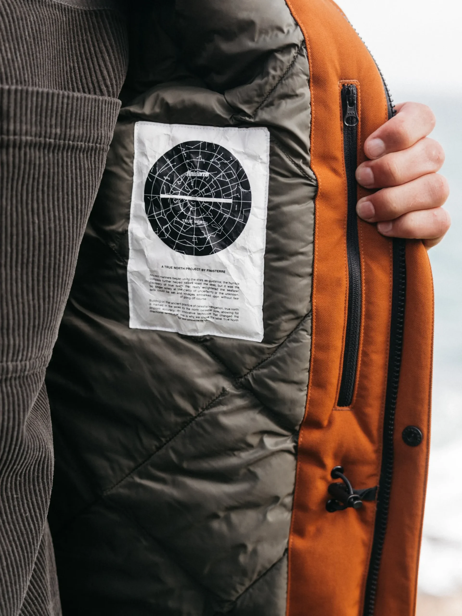 Sale Finisterre Men's Vellus Parka Jacket Sable