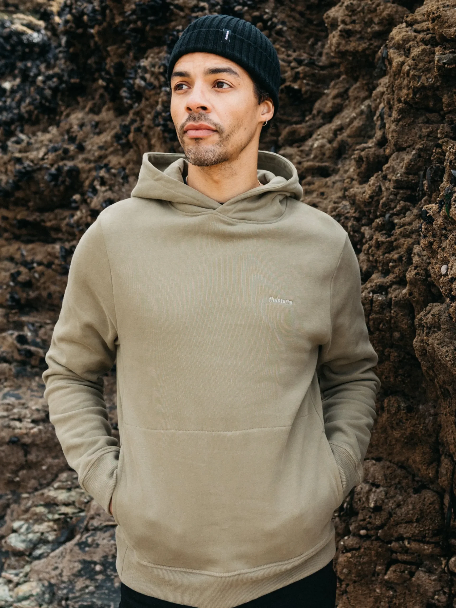 Clearance Finisterre Men's Zawn Hoodie WillowGreen