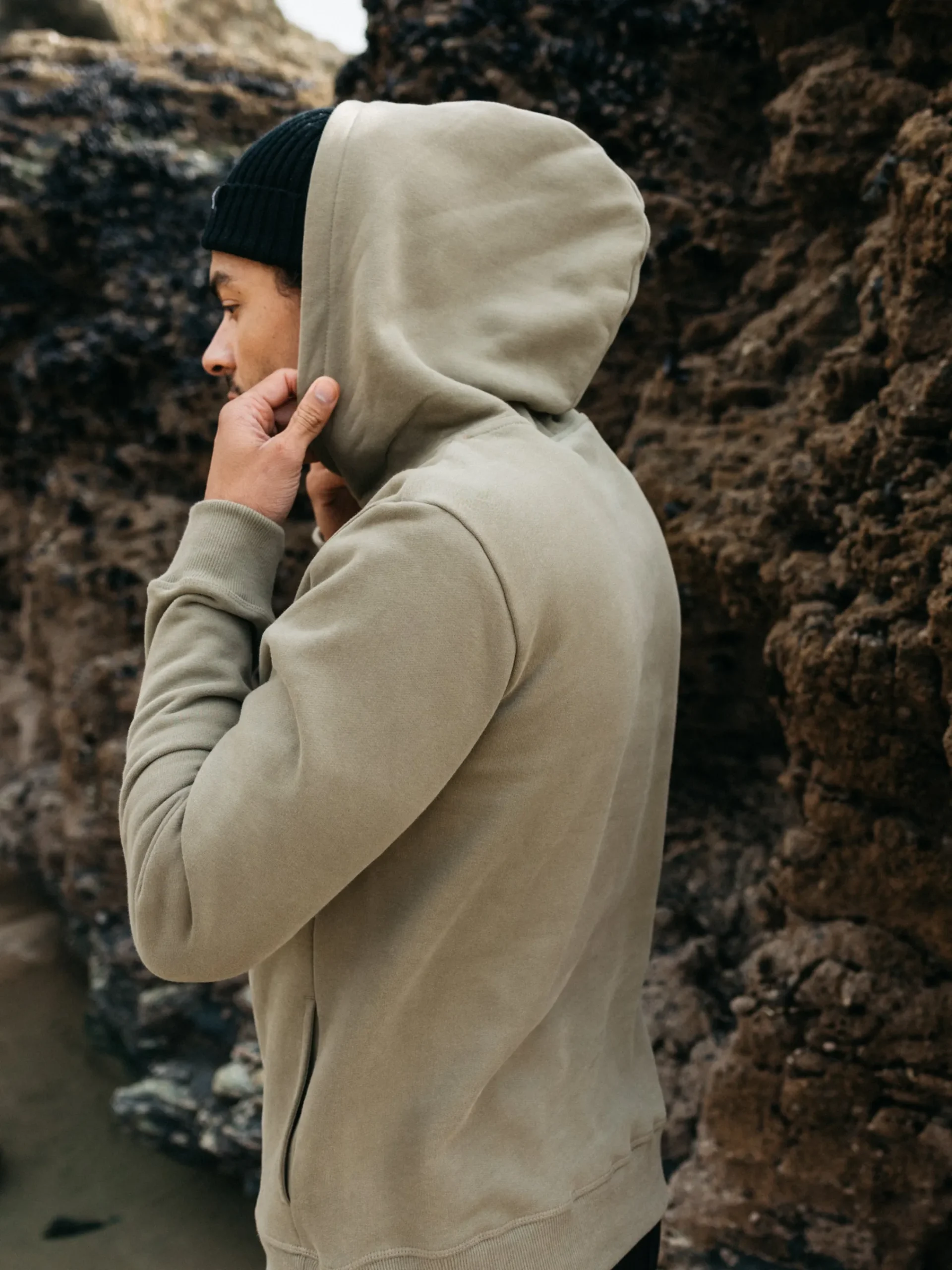 Clearance Finisterre Men's Zawn Hoodie WillowGreen
