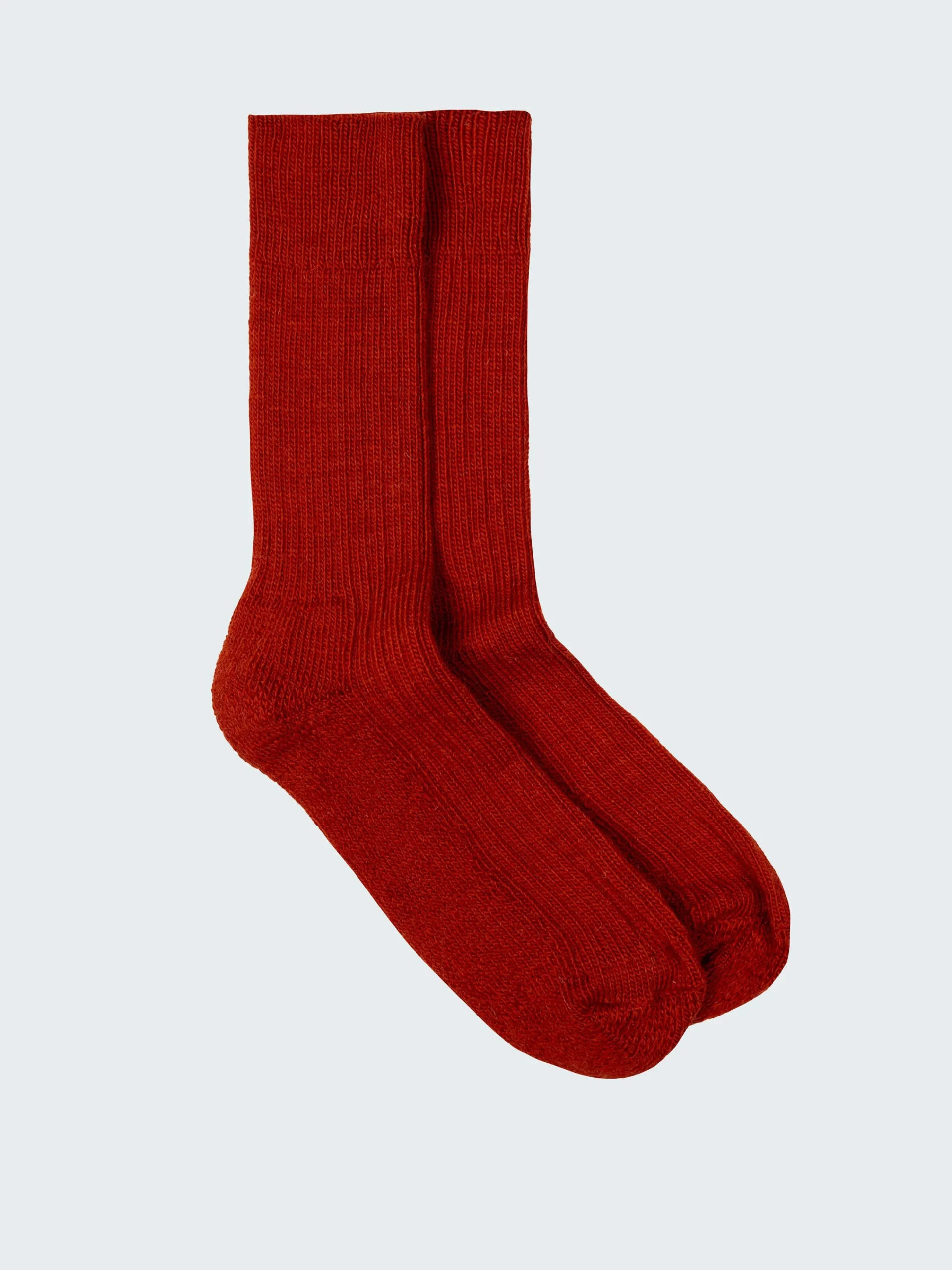 Best Finisterre Ribbed Sock BrickRed