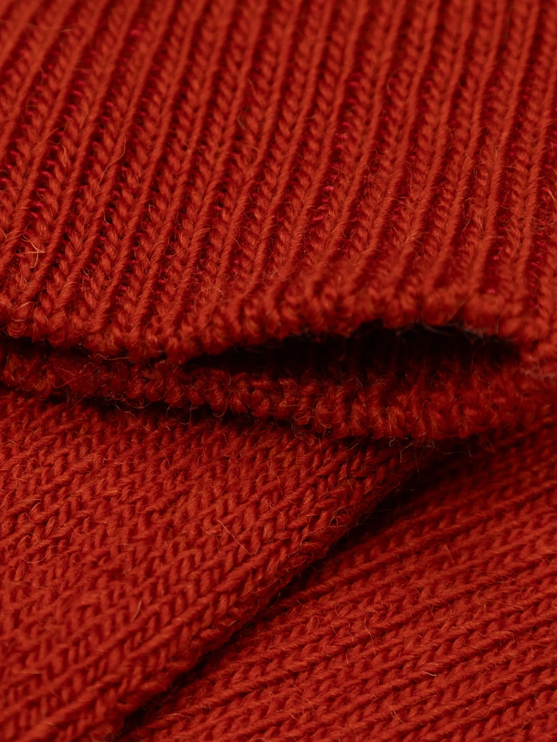Best Finisterre Ribbed Sock BrickRed