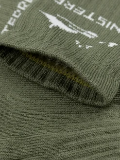 Cheap Finisterre Rossby Sports Sock PendantOlive/Ecru
