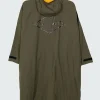 Clearance Finisterre Tego Long Sleeve Robe Olive/Manuka