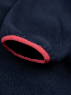 Cheap Finisterre Women's Axiom 1/4 Snap Fleece Navy/Rouge/WillowGreen
