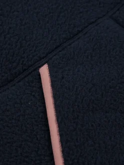 Sale Finisterre Women's Bolster Fleece Vest Navy/Olive