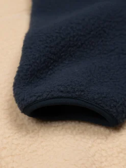 Outlet Finisterre Women's Bolster Full Zip Fleece Navy/Oatmeal/Olive