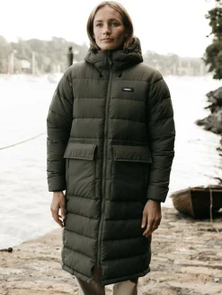 Outlet Finisterre Women's Elara Coat Olive