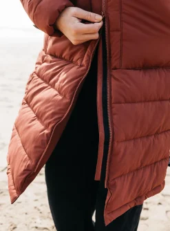 Cheap Finisterre Women's Elara Coat DarkRosewood