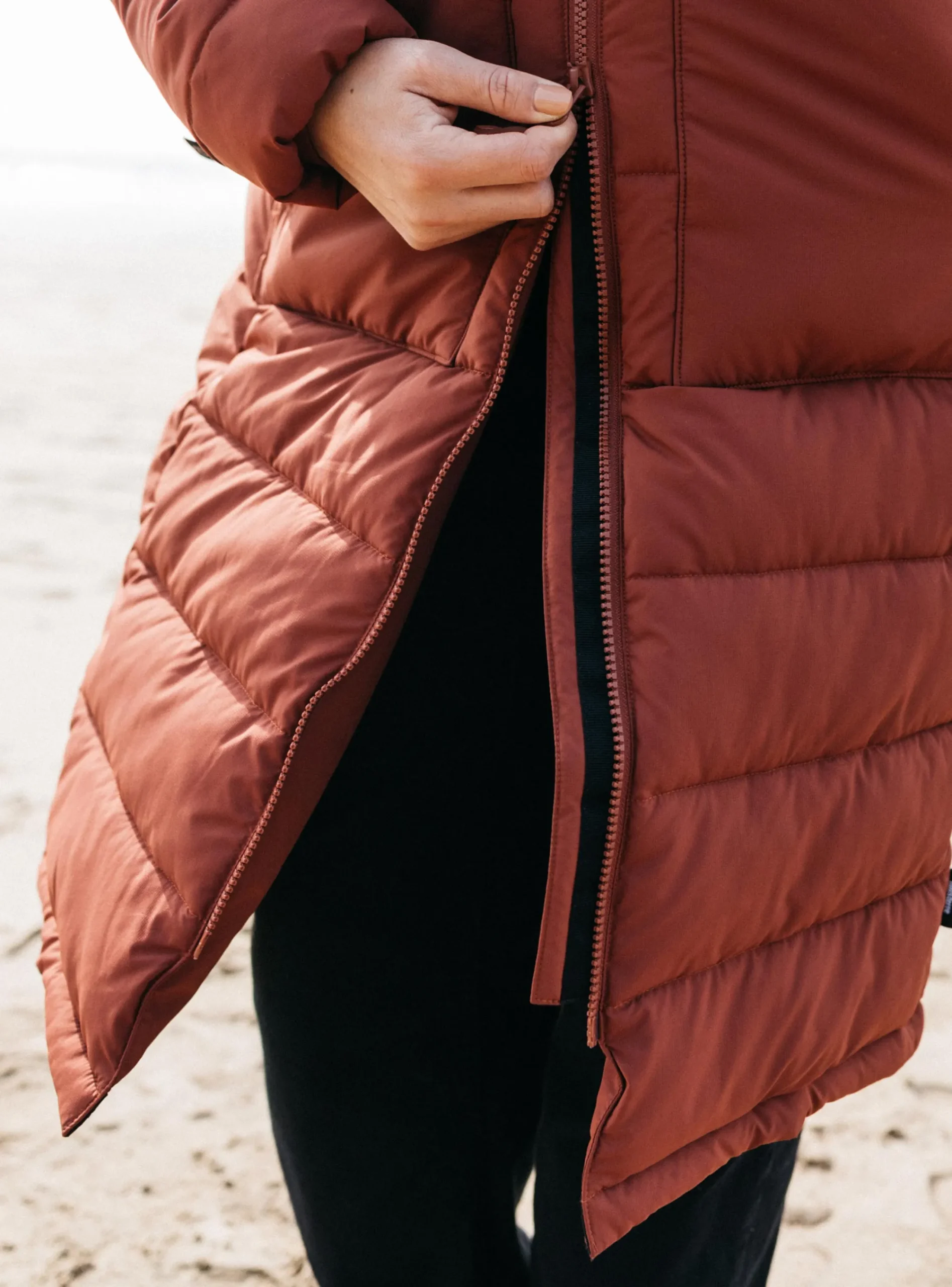 Cheap Finisterre Women's Elara Coat DarkRosewood