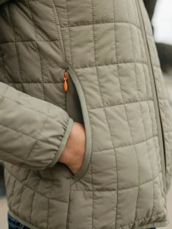 Best Sale Finisterre Women's Firecrest Hooded Jacket WillowGreen