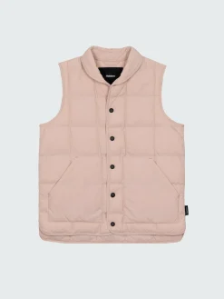 Store Finisterre Women's Lapwing Insulated Vest PinkSmoke