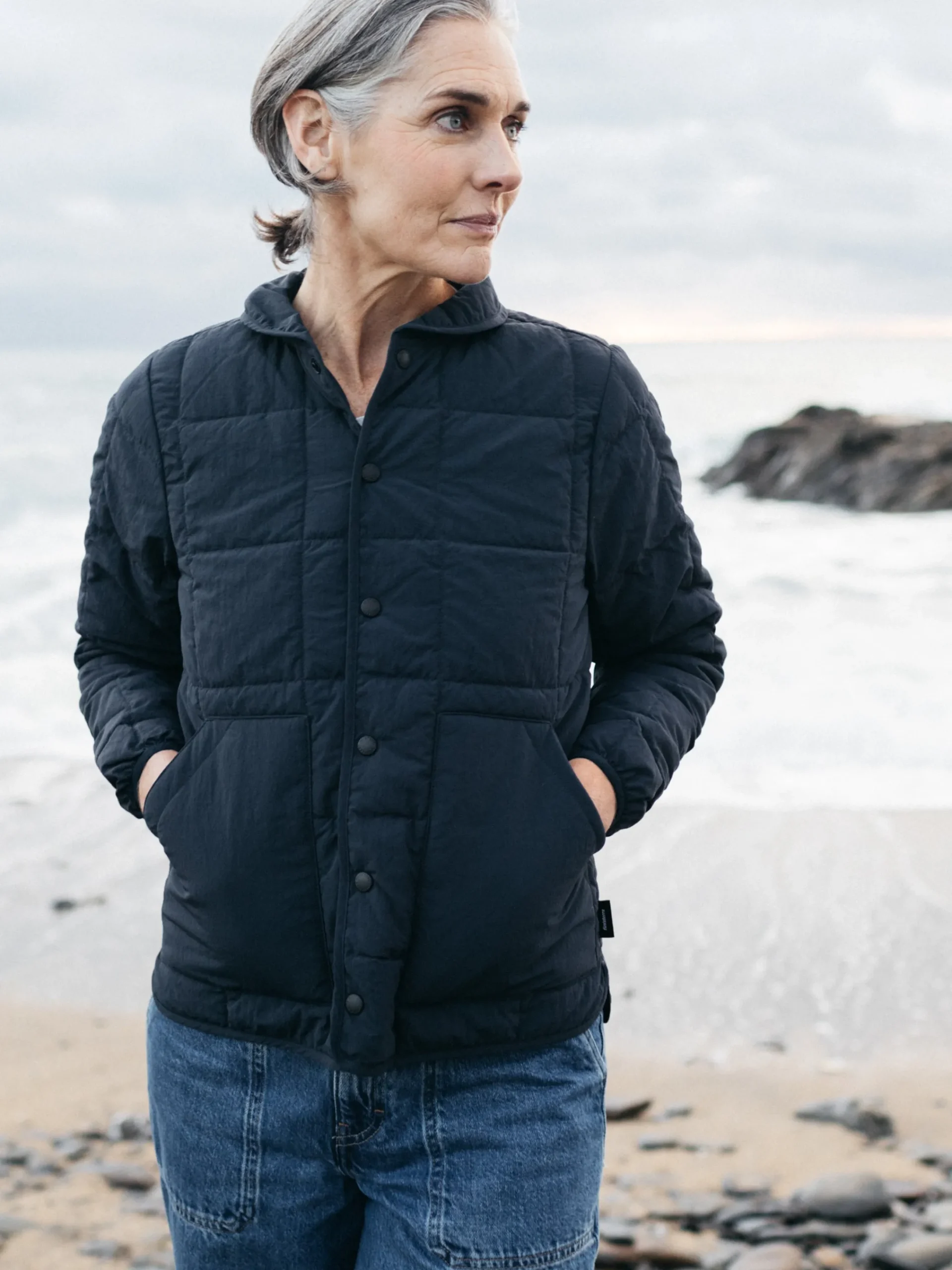 Online Finisterre Women's Lapwing Insulated Jacket Navy