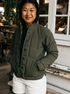 Best Sale Finisterre Women's Lapwing Insulated Jacket Olive