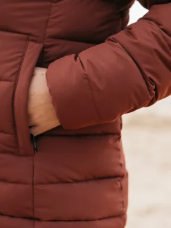 Outlet Finisterre Women's Nebulas Insulated Jacket DarkRosewood