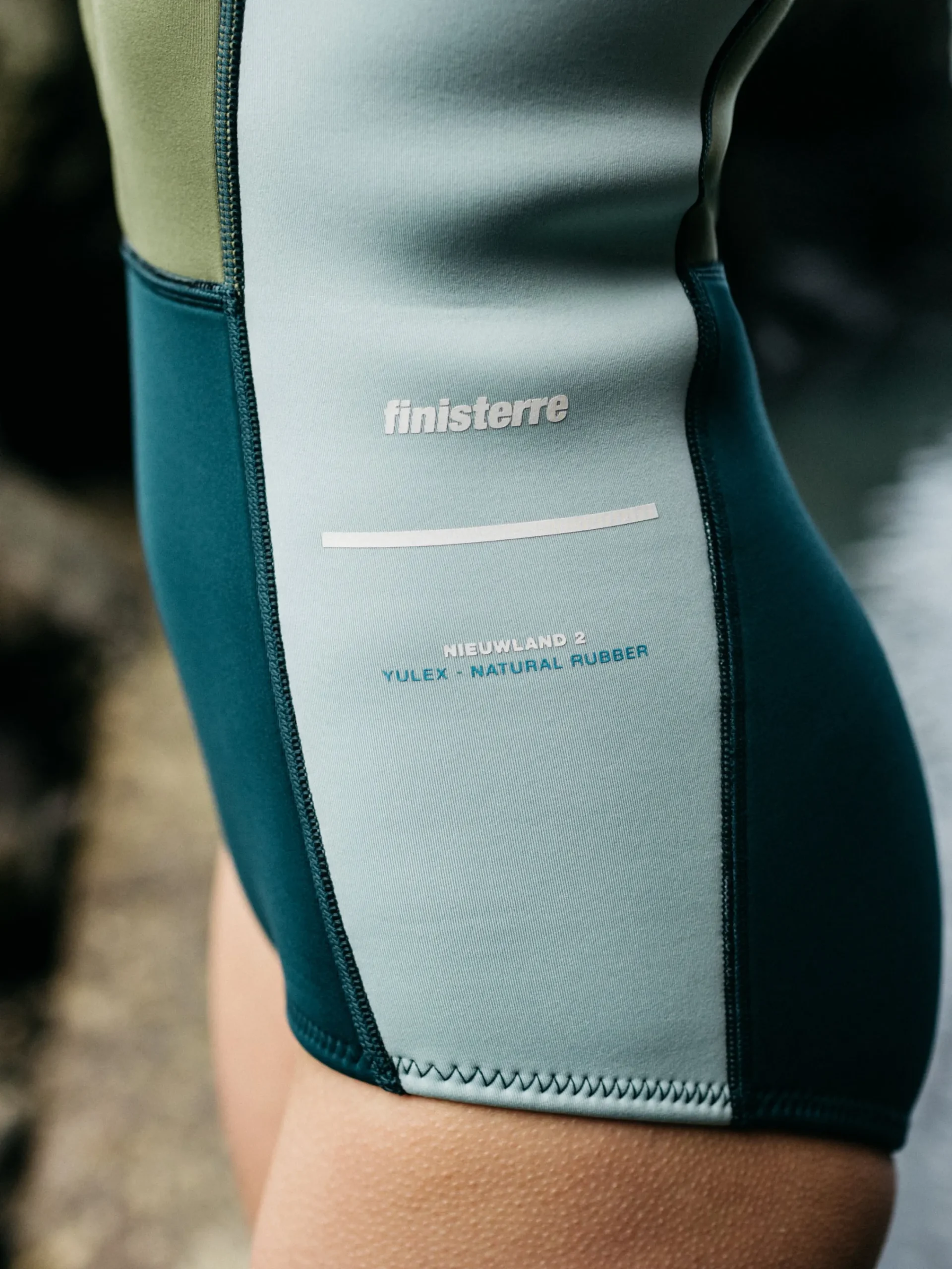 Flash Sale Finisterre Women's Nieuwland 2mm Yulex® Swimsuit Teal/Khaki/Aqua
