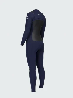 New Finisterre Women's Nieuwland 4.5/3.5mm Yulex® Chest Zip Wetsuit Ink