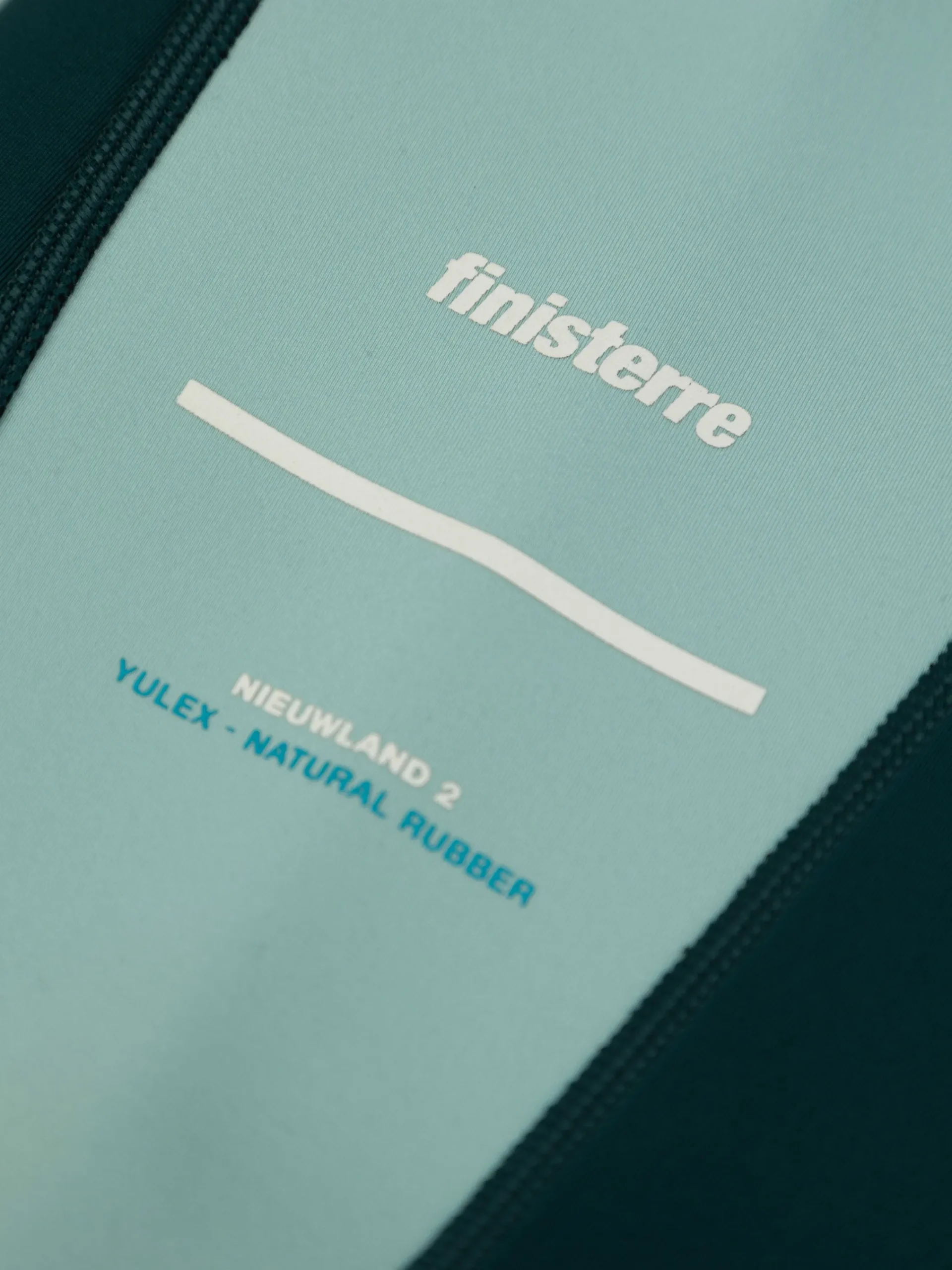 Shop Finisterre Women's Nieuwland 2mm Yulex® Pant Teal/Khaki/Aqua