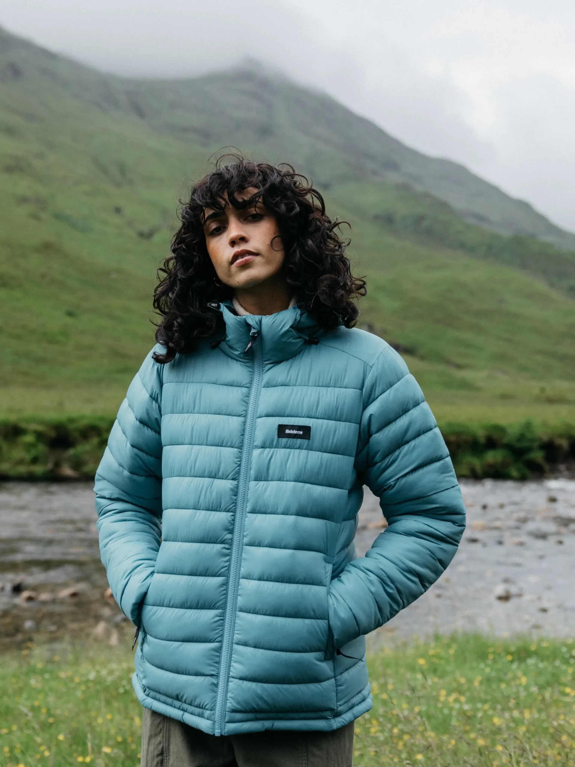 Discount Finisterre Women's Nimbus Hooded Jacket OceanStorm