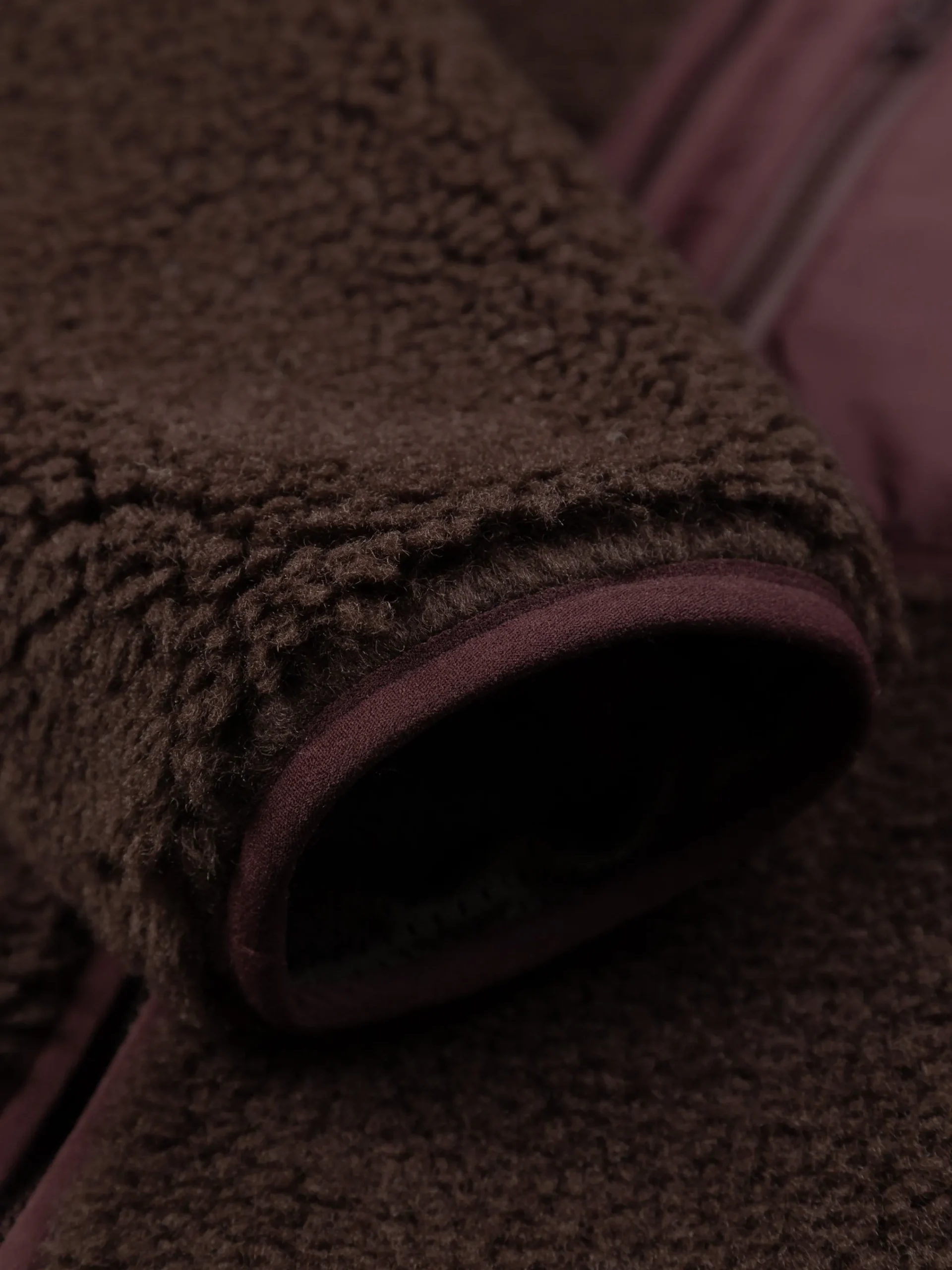 Outlet Finisterre Women's Orsik Fleece Longline Jacket SealBrown