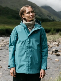 Cheap Finisterre Women's Skybird Waterproof Jacket OceanStorm