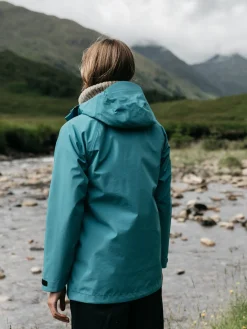 Cheap Finisterre Women's Skybird Waterproof Jacket OceanStorm