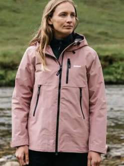 Sale Finisterre Women's Stormbird Waterproof Jacket HeatherMist