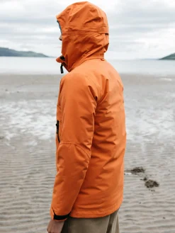 Clearance Finisterre Women's Stormbird Waterproof Jacket RedRust