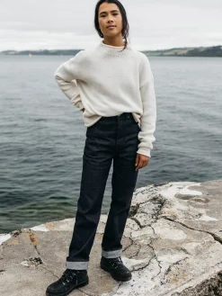 Online Finisterre Women's Taran Sweater Ecru