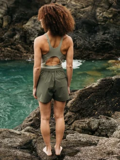 Online Finisterre Women's Walker Hybrid Shorts Olive