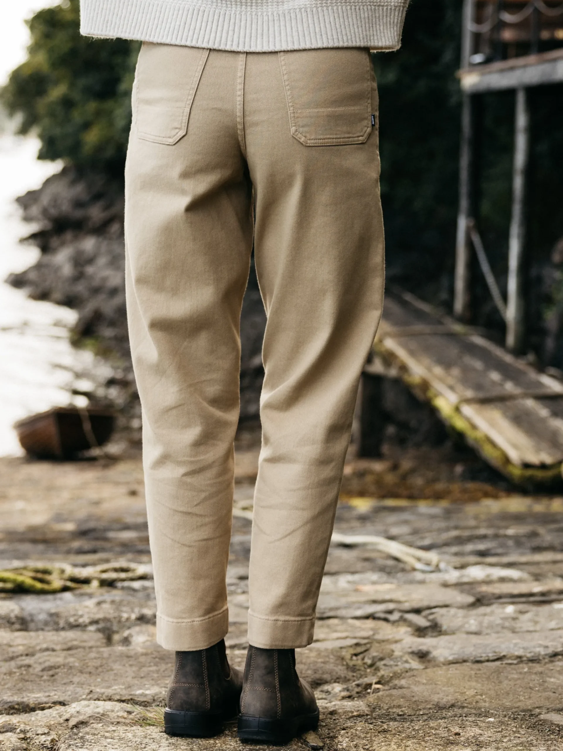 Sale Finisterre Women's Yarrel Canvas Pant Flint
