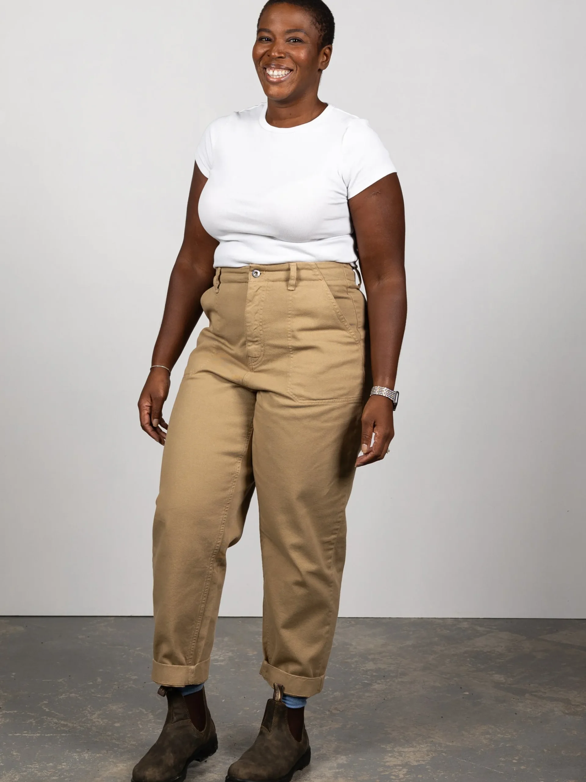 Sale Finisterre Women's Yarrel Canvas Pant Flint