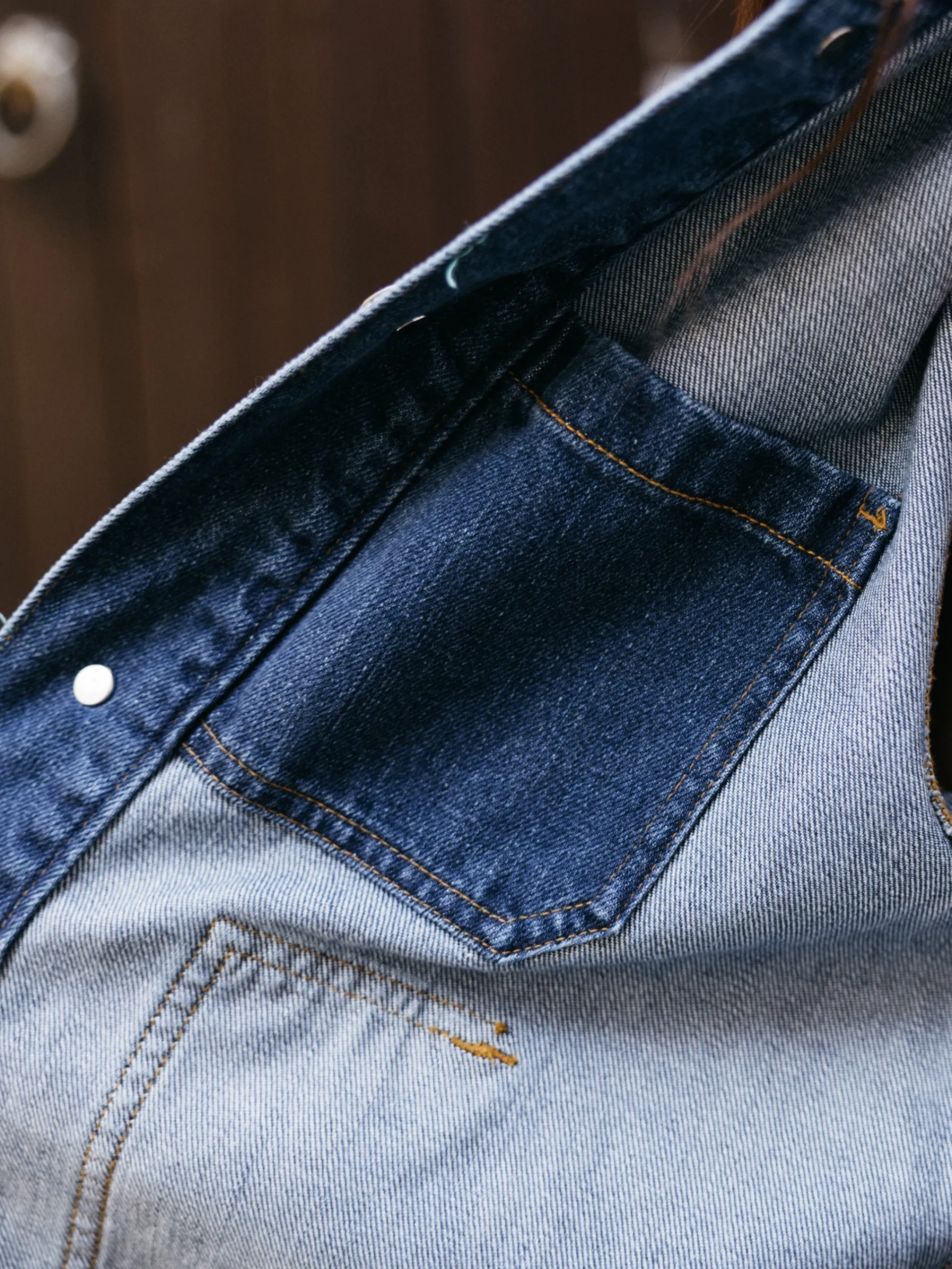 Clearance Finisterre Women's Yarrel Denim Chore Jacket RetroIndigo